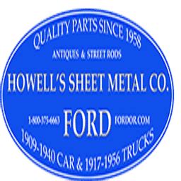 howell's sheet metal|howell's sheet metal ford.